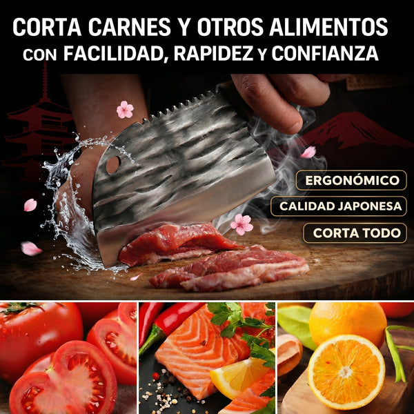 TAZAKI™| Cuchillo Japonés Acero Profesional-Inoxidable