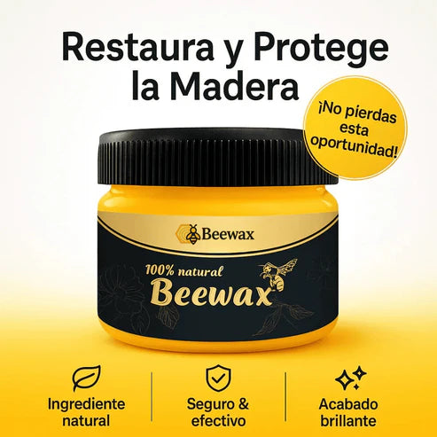 BEEWAX™| Brillo y Color Natural en Minutos sin Lijar