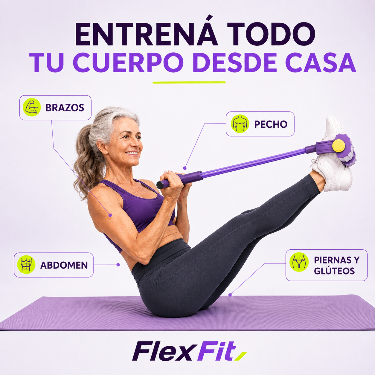 FlexFit™ | Fortalecé tu Cuerpo con Solo 20-Mín