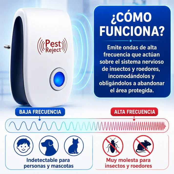 Pest Reject™ | Protección Anti-Plagas sin Quimicos