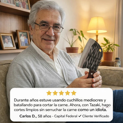 TAZAKI™| Cuchillo Japonés Acero Profesional-Inoxidable