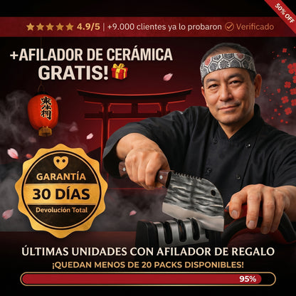 TAZAKI™| Cuchillo Japonés Acero Profesional-Inoxidable